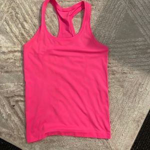 lululemon pink tank top